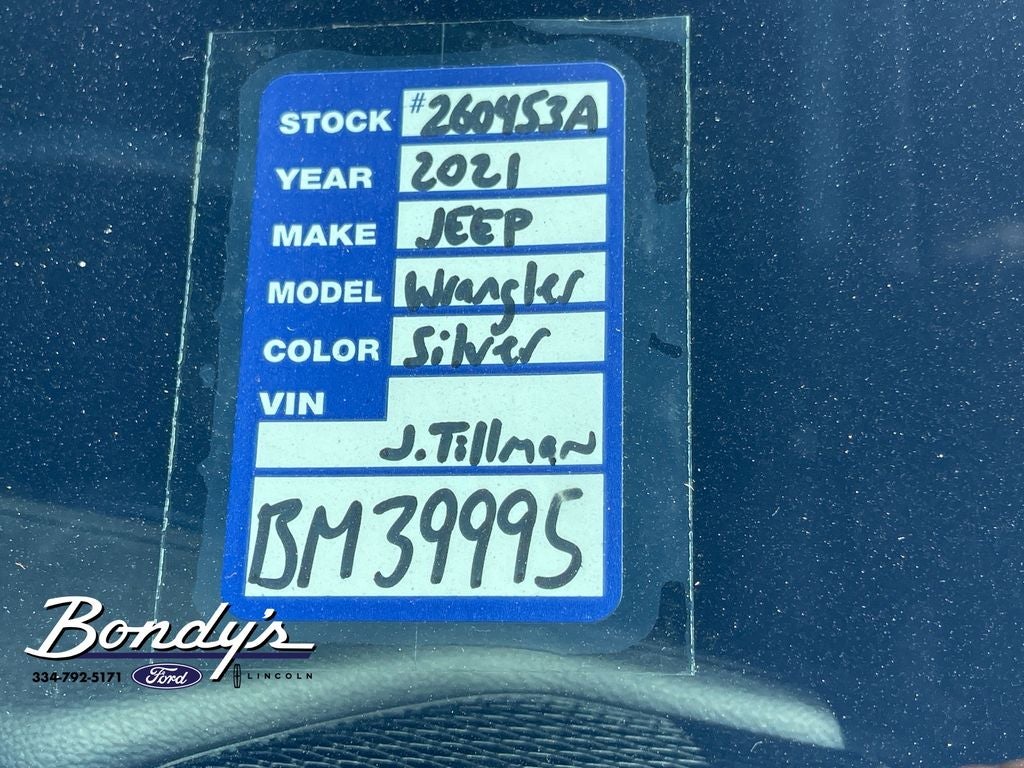 2021 Jeep Wrangler Unlimited Rubicon