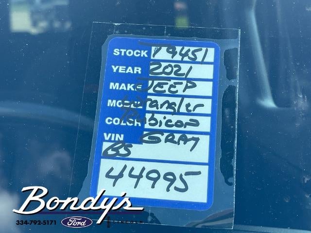 2021 Jeep Wrangler Unlimited Rubicon