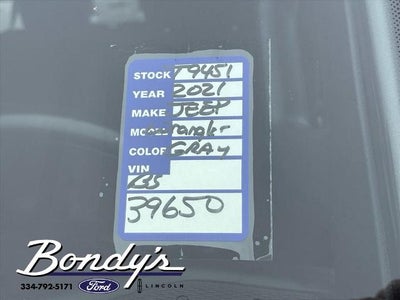 2021 Jeep Wrangler Unlimited Rubicon