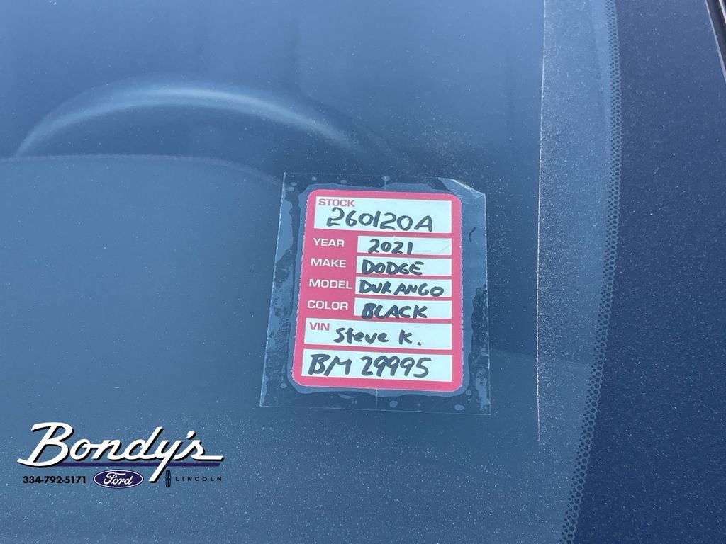 2021 Dodge Durango R/T