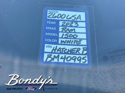 2023 RAM 1500 Big Horn/Lone Star