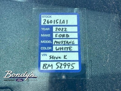 2022 Ford Mustang Mach 1