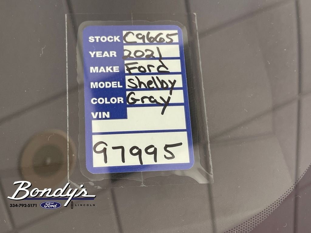 2021 Ford Mustang Shelby GT500