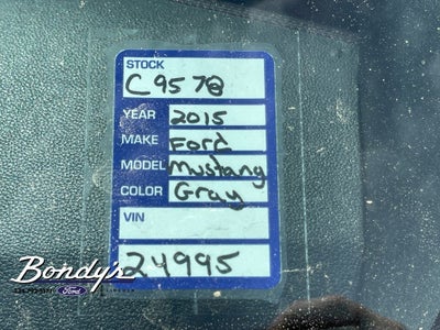 2015 Ford Mustang GT Premium