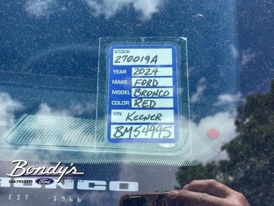 2024 Ford Bronco Badlands