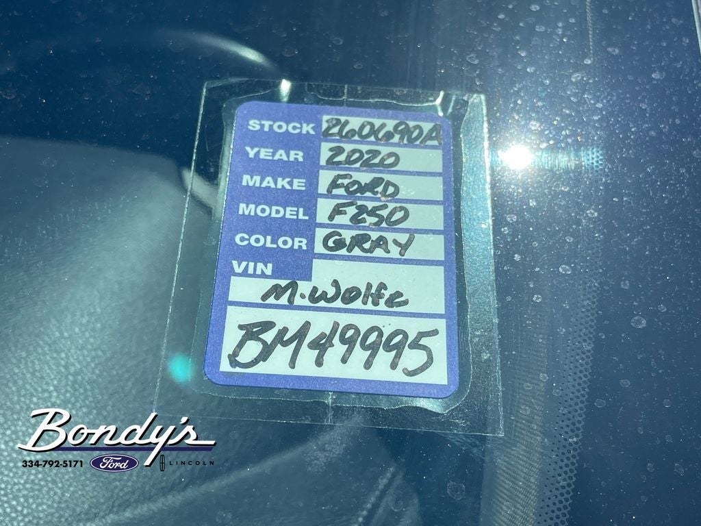 2020 Ford F-250SD Lariat