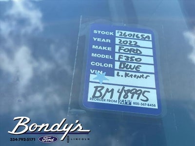 2022 Ford F-350SD XLT