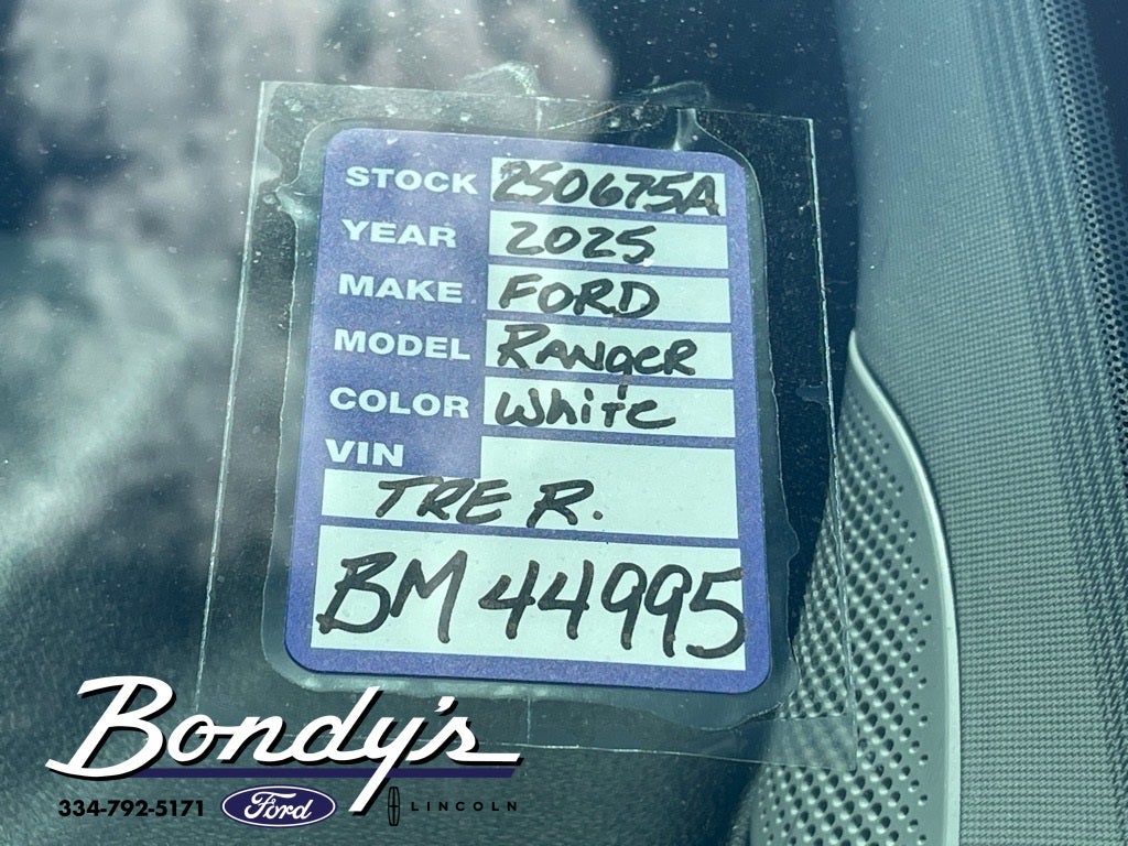 2025 Ford Ranger XLT