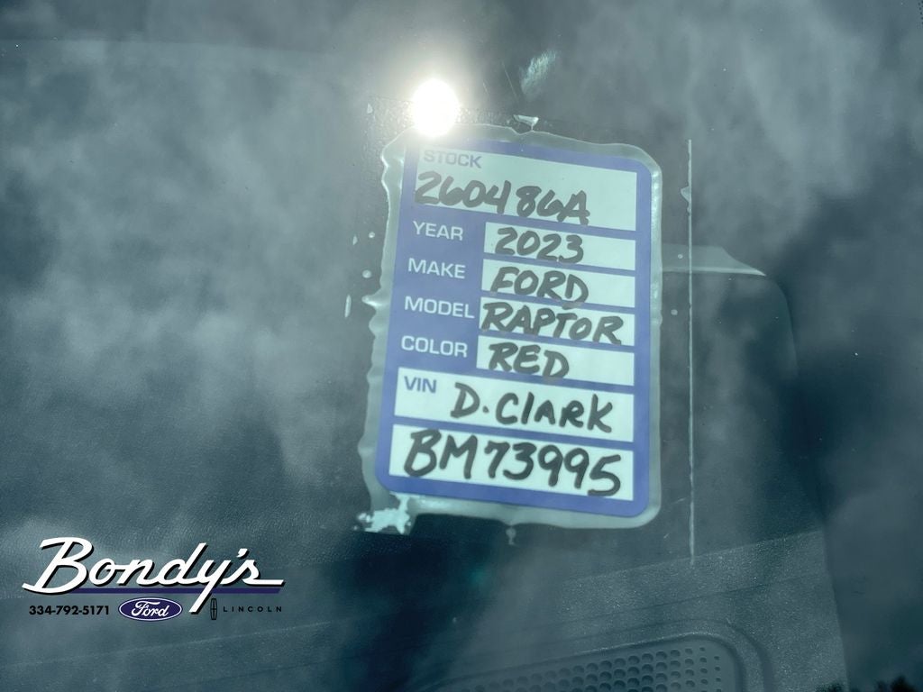 2023 Ford F-150 Raptor