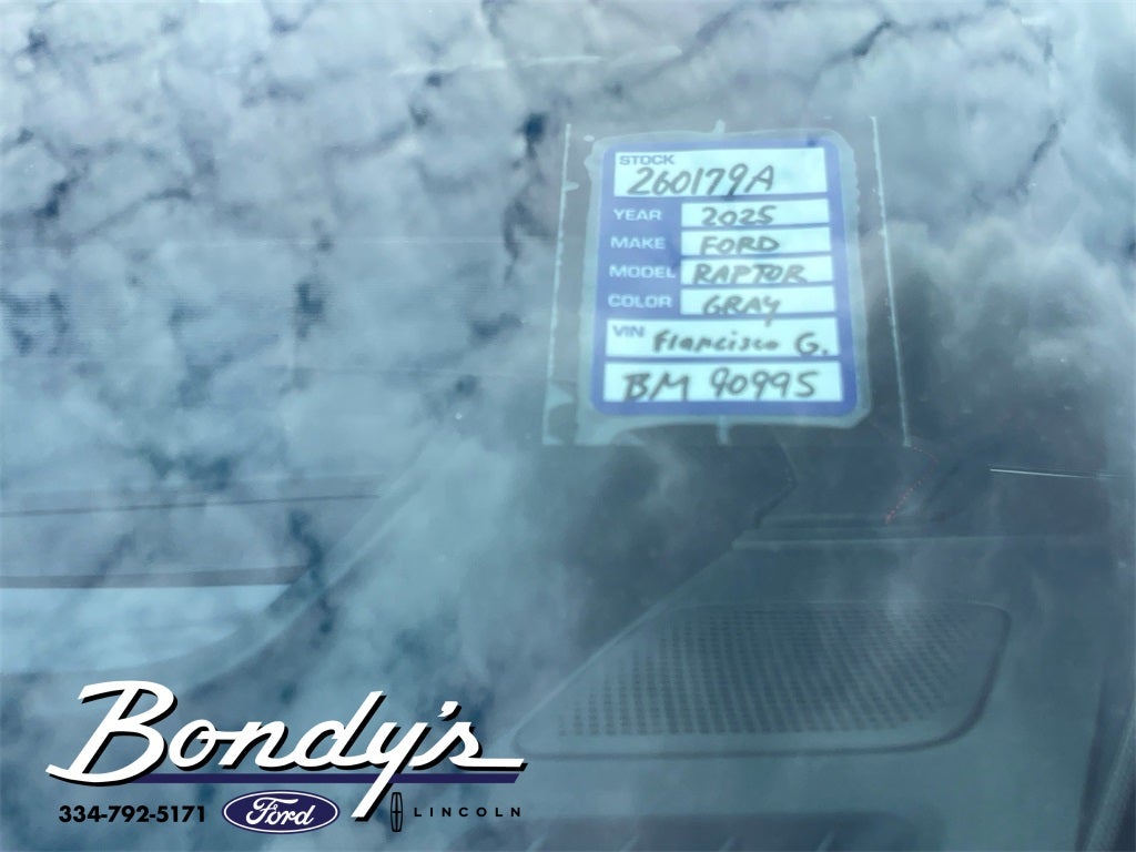 2025 Ford F-150 Raptor