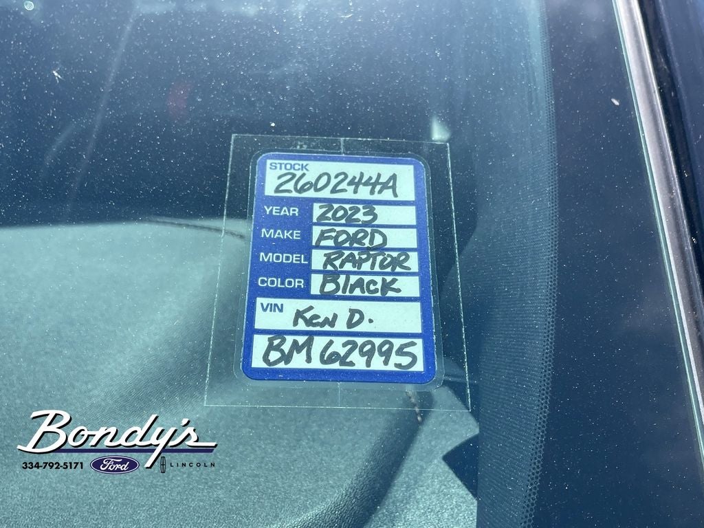 2023 Ford F-150 Raptor