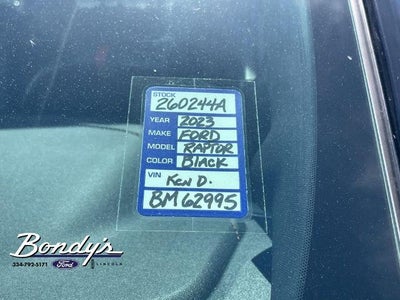 2023 Ford F-150 Raptor