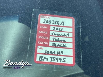 2021 Chevrolet Tahoe Z71