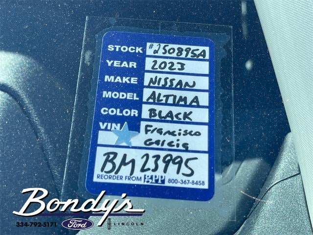 2023 Nissan Altima 2.5 SV