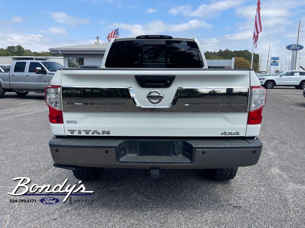 2018 Nissan Titan Platinum Reserve