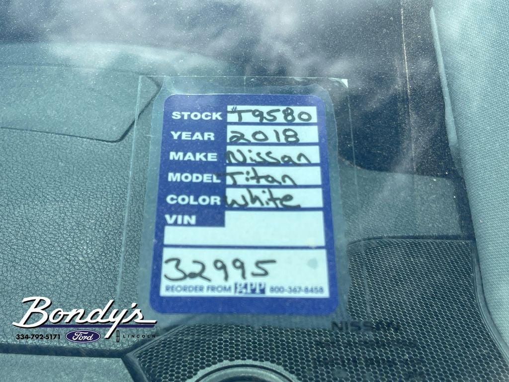 2018 Nissan Titan Platinum Reserve