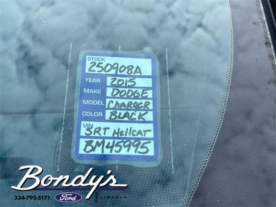 2015 Dodge Charger SRT Hellcat