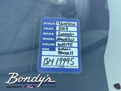 2019 Lincoln Nautilus Reserve