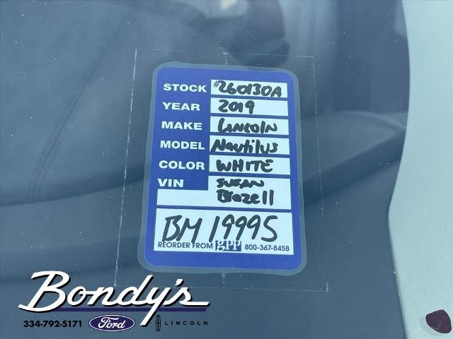 2019 Lincoln Nautilus Reserve