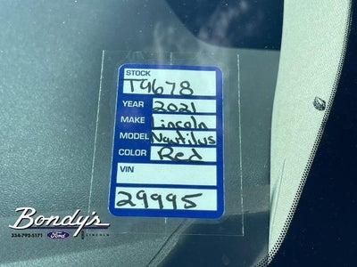 2021 Lincoln Nautilus Standard