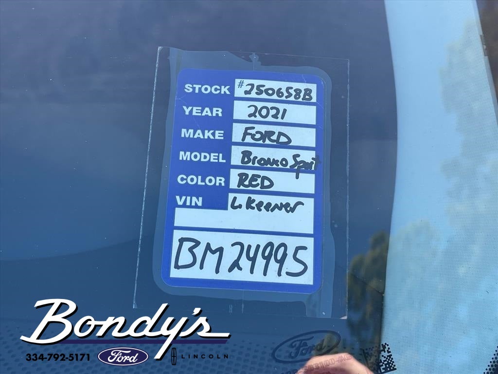 2021 Ford Bronco Sport Big Bend