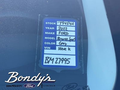 2022 Ford Bronco Sport Big Bend