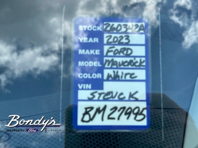 2023 Ford Maverick XL