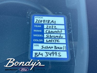 2022 Chevrolet Silverado 1500 LTD Custom