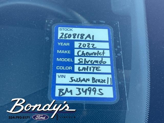 2022 Chevrolet Silverado 1500 LTD Custom