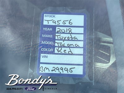 2018 Toyota Tacoma SR5 V6