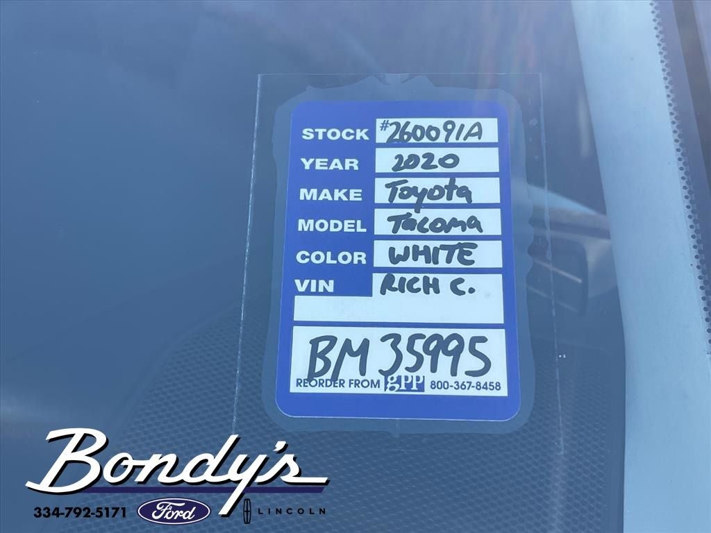 2020 Toyota Tacoma V6