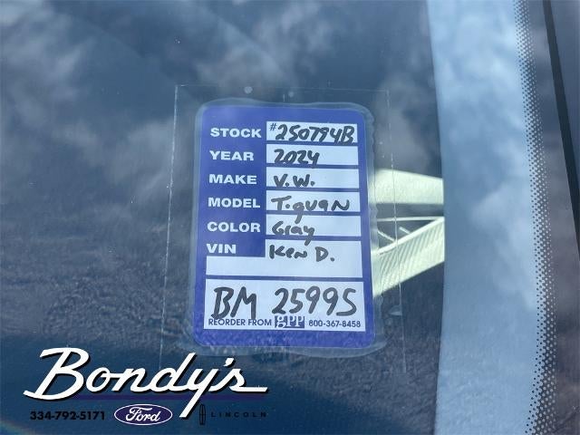 2024 Volkswagen Tiguan 2.0T SE