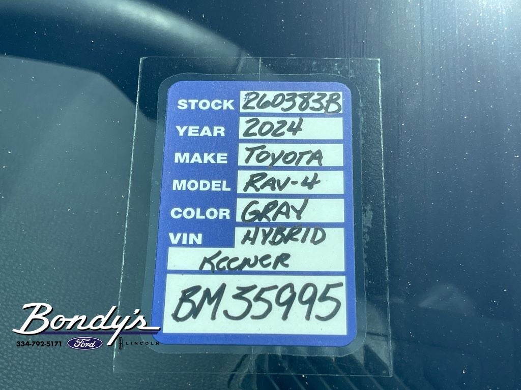 2024 Toyota RAV4 Hybrid SE