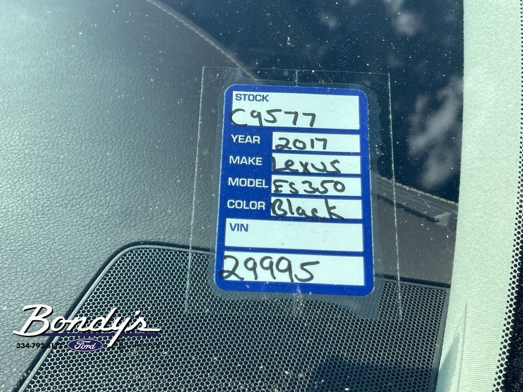 2017 Lexus ES 350