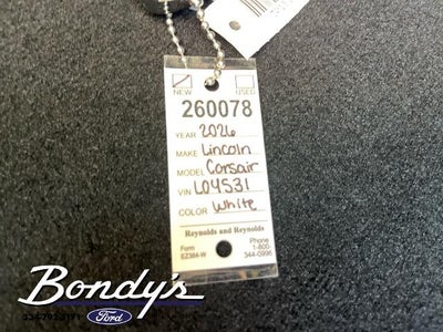 2026 Lincoln Corsair Premiere