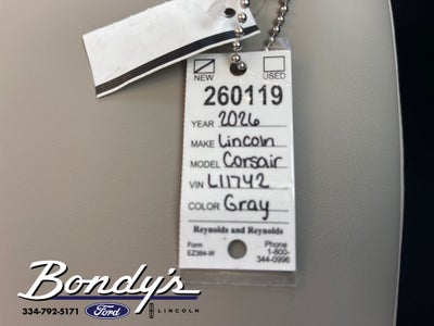 2026 Lincoln Corsair Premiere