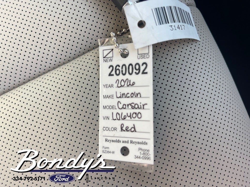 2026 Lincoln Corsair Premiere