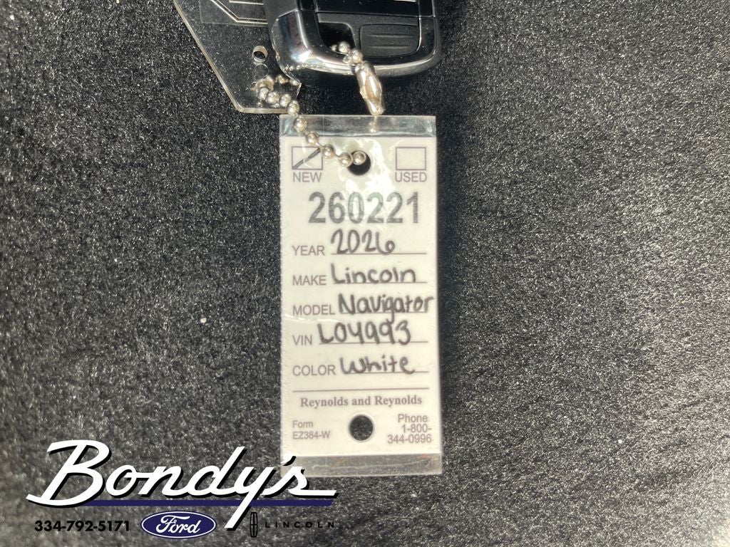 2026 Lincoln Navigator L Reserve