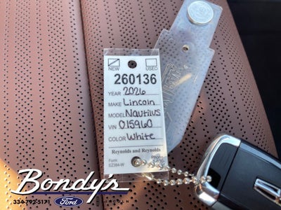 2026 Lincoln Nautilus Reserve