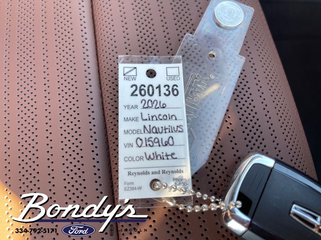 2026 Lincoln Nautilus Reserve