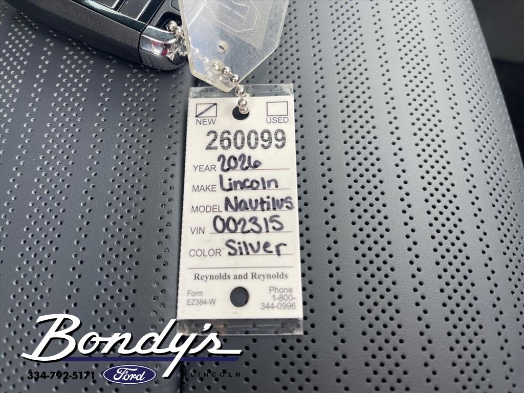 2026 Lincoln Nautilus Reserve