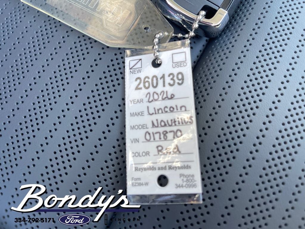 2026 Lincoln Nautilus Reserve