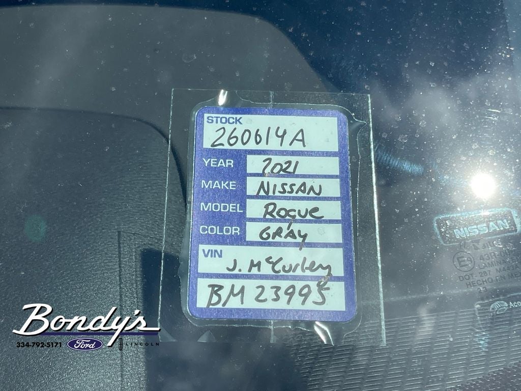 2021 Nissan Rogue S
