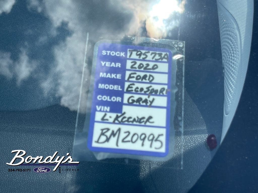 2020 Ford EcoSport Titanium