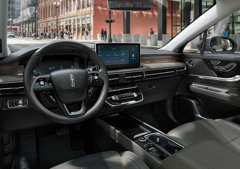 The interior dashboard of 2024 Lincoln Corsair® SUV is shown here. | Bondy's Lincoln in Dothan AL