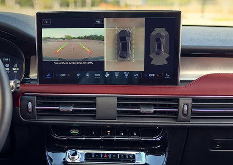 The driver of a 2024 Lincoln Corsair® SUV is shown selecting the drive mode. | Bondy's Lincoln in Dothan AL