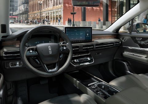 The interior dashboard of 2026 Lincoln Corsair® SUV is shown here. | Bondy's Lincoln in Dothan AL